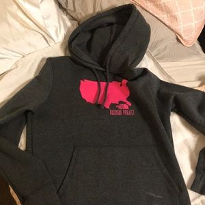 North Face Hoodie - large